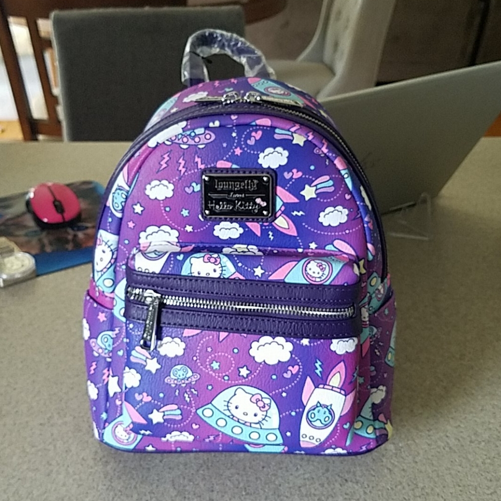 Loungefly hello kitty space print